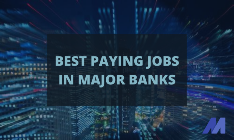 Best Paying Jobs In Major Banks