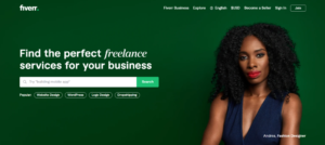 Fiverr freelance website